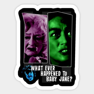 What Ever Happened To Baby Jane Sticker